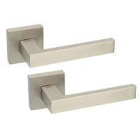 Ручки на розеті TUPAI Square 2275 Q (801-1999) нікель матовий